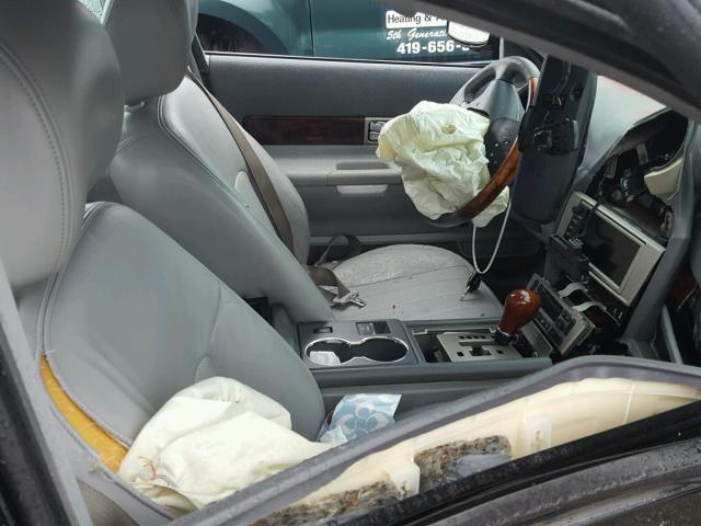 1LNHM87A15Y647824 - 2005 LINCOLN LS BLACK photo 5