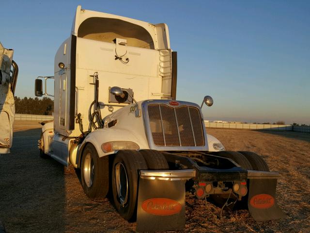 1XPHD49X2BD111156 - 2011 PETERBILT 386 WHITE photo 3