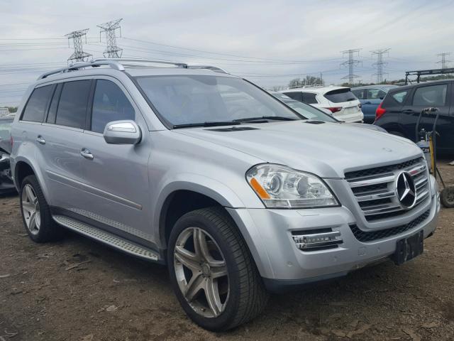 4JGBF8GE7AA575341 - 2010 MERCEDES-BENZ GL 550 4MA SILVER photo 1