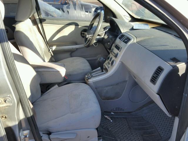 2CNDL13F256115756 - 2005 CHEVROLET EQUINOX LS GRAY photo 5