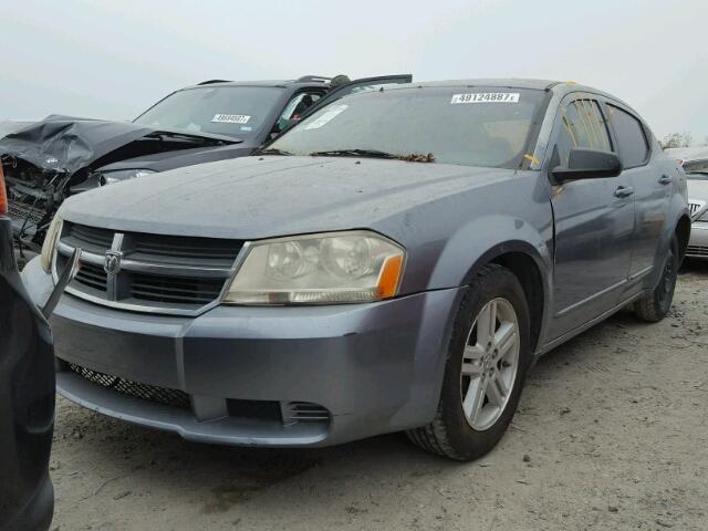 1B3LC56KX8N159313 - 2008 DODGE AVENGER SX GRAY photo 2