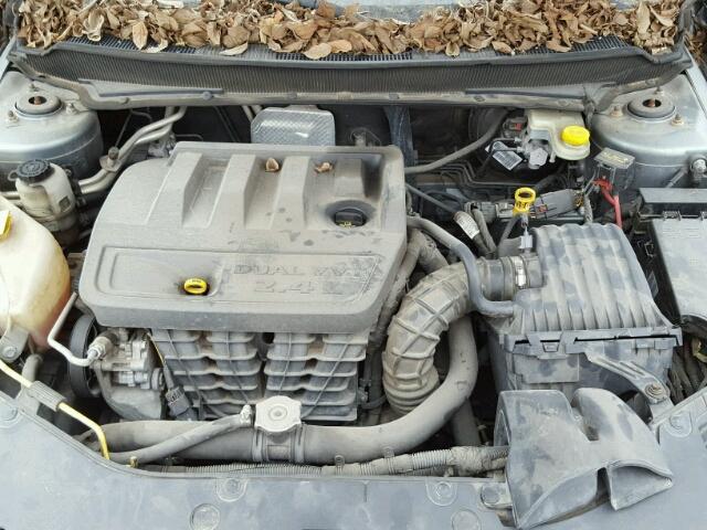 1B3LC56KX8N159313 - 2008 DODGE AVENGER SX GRAY photo 7