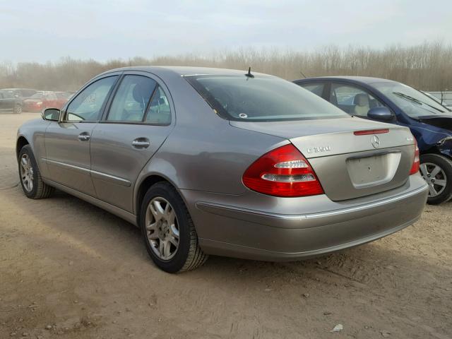 WDBUF87J56X184900 - 2006 MERCEDES-BENZ E 350 4MAT BEIGE photo 3