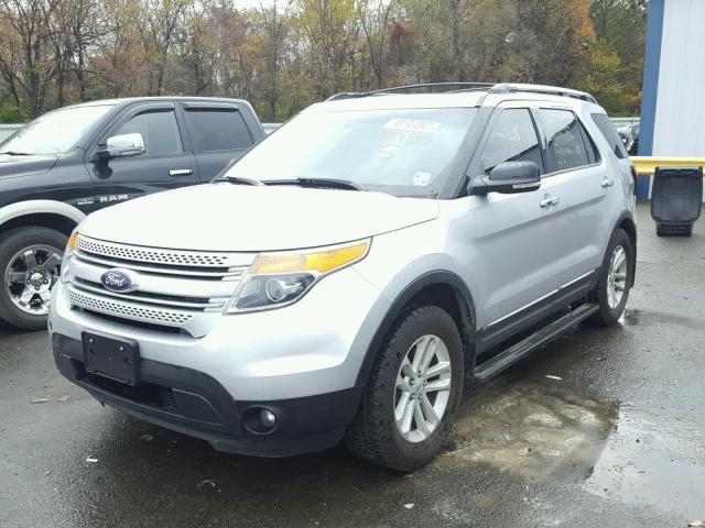 1FM5K8D84FGA99836 - 2015 FORD EXPLORER X GRAY photo 2