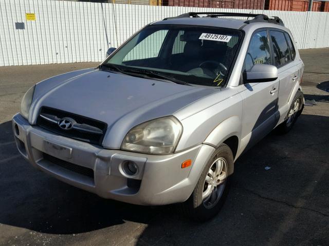 KM8JN12D76U271792 - 2006 HYUNDAI TUCSON GLS SILVER photo 2