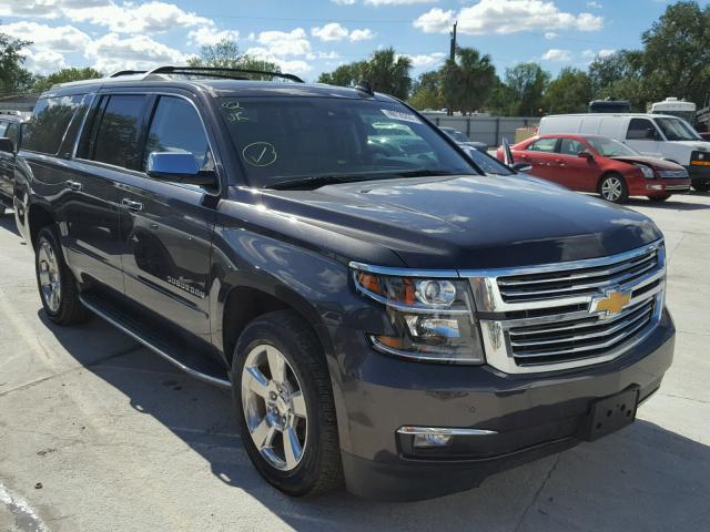 1GNSCJKC7GR474411 - 2016 CHEVROLET SUBURBAN C GRAY photo 1