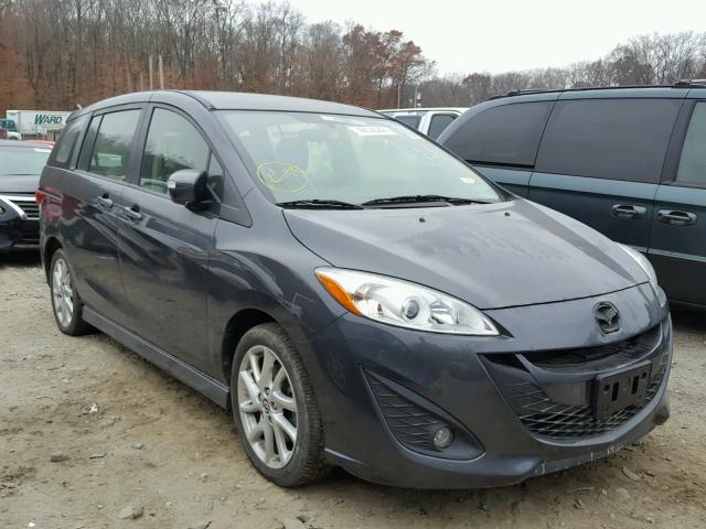 JM1CW2CLXF0189231 - 2015 MAZDA 5 TOURING GRAY photo 1