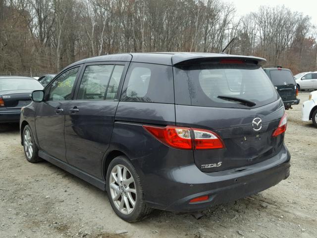 JM1CW2CLXF0189231 - 2015 MAZDA 5 TOURING GRAY photo 3