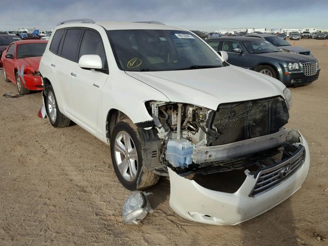 JTEDS42A782051709 - 2008 TOYOTA HIGHLANDER WHITE photo 1