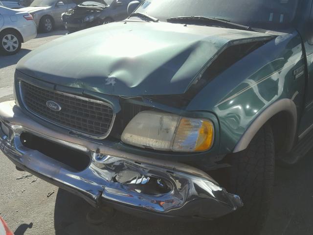 1FMPU18L6WLA56986 - 1998 FORD EXPEDITION GREEN photo 7