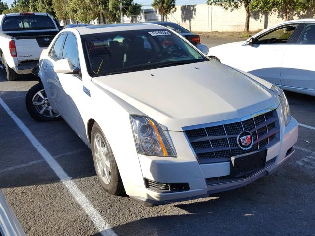 1G6DR57V480165506 - 2008 CADILLAC CTS HI FEA WHITE photo 1