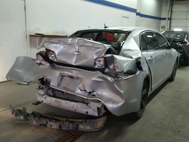 1G1ZC5E17BF172449 - 2011 CHEVROLET MALIBU 1LT SILVER photo 4