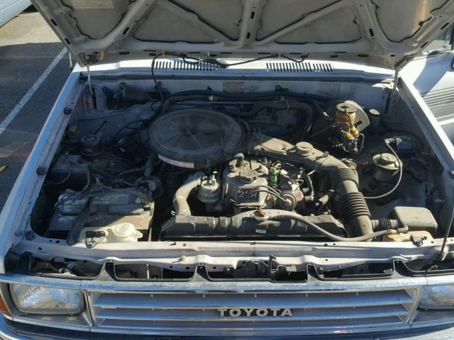 JT4RN70D7H0033223 - 1987 TOYOTA PICKUP XTR SILVER photo 7