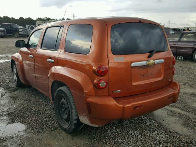 3GNDA13D06S671180 - 2006 CHEVROLET HHR LS ORANGE photo 3