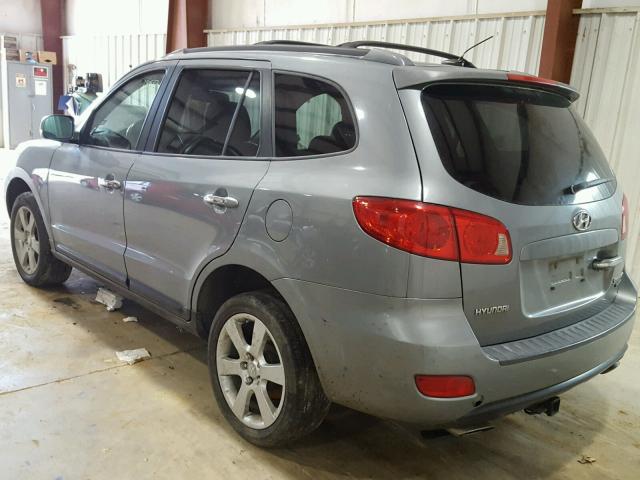 5NMSH73E57H059427 - 2007 HYUNDAI SANTA FE S GRAY photo 3