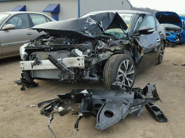 1N4AA6AP2HC444187 - 2017 NISSAN MAXIMA 3.5 BLACK photo 2