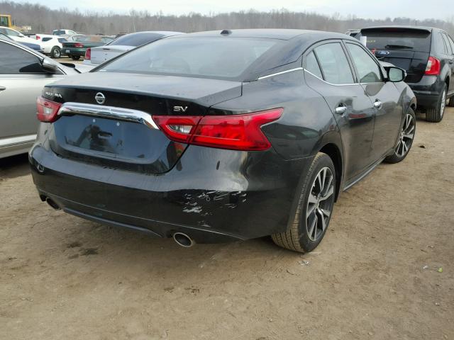 1N4AA6AP2HC444187 - 2017 NISSAN MAXIMA 3.5 BLACK photo 4