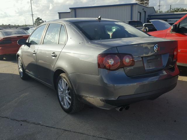 3VWRJ71K88M136024 - 2008 VOLKSWAGEN JETTA WOLF GRAY photo 3