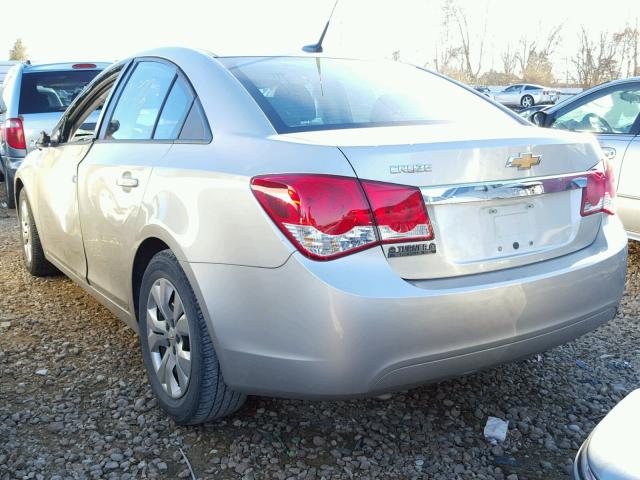 1G1PA5SH2E7485535 - 2014 CHEVROLET CRUZE LS BEIGE photo 3