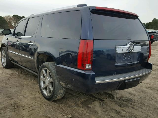 1GYFK66867R403629 - 2007 CADILLAC ESCALADE E BLUE photo 3