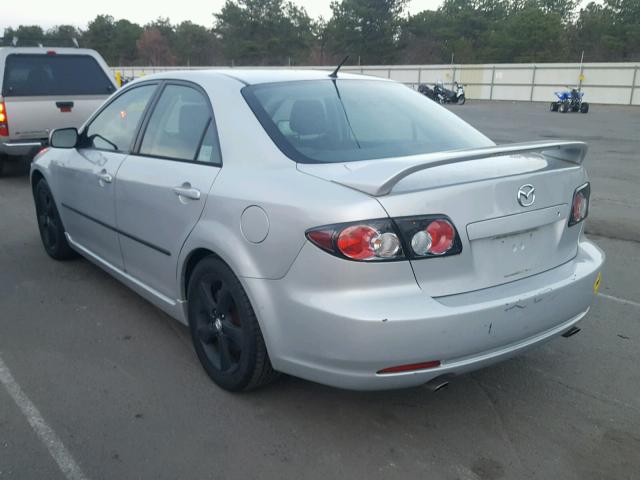 1YVHP80C475M17426 - 2007 MAZDA 6 I SILVER photo 3