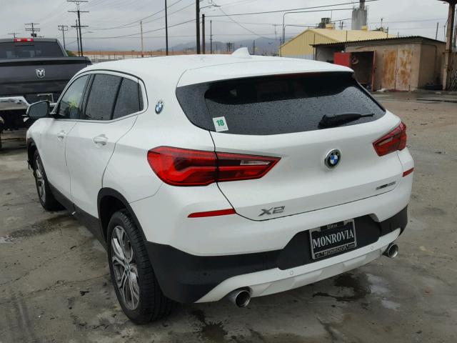 WBXYJ3C39JEJ64796 - 2018 BMW X2 SDRIVE2 WHITE photo 3