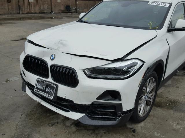 WBXYJ3C39JEJ64796 - 2018 BMW X2 SDRIVE2 WHITE photo 9