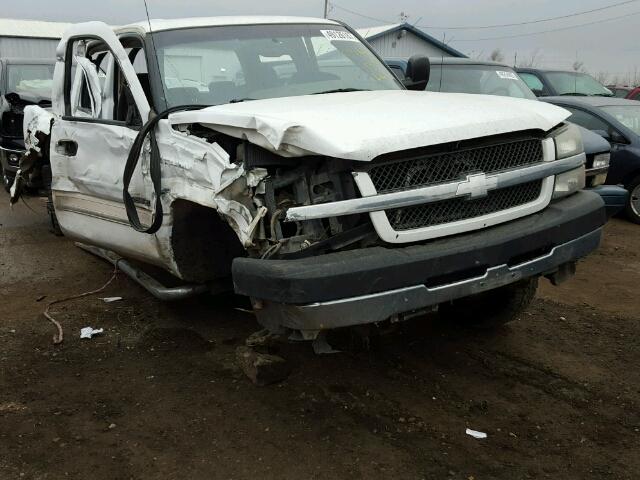 1GCHK23U94F267907 - 2004 CHEVROLET SILVERADO WHITE photo 1