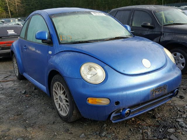 3VWCF21C6YM450919 - 2000 VOLKSWAGEN NEW BEETLE BLUE photo 1