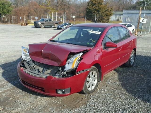 3N1AB61E47L662966 - 2007 NISSAN SENTRA 2.0 RED photo 2