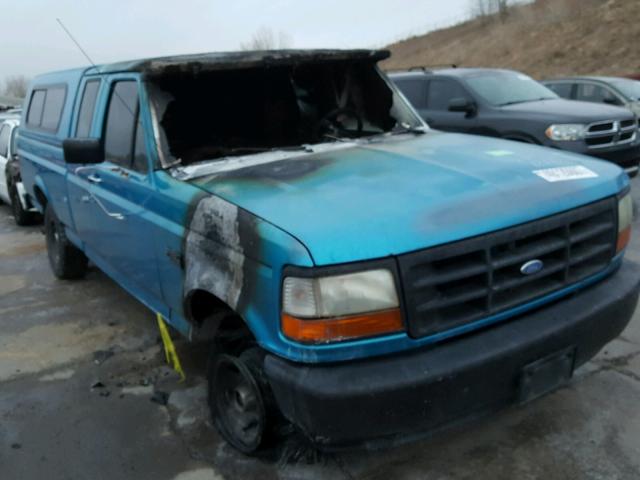 1FTEX15Y6RKB35281 - 1994 FORD F150 BLUE photo 1