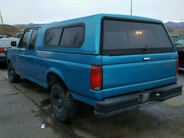 1FTEX15Y6RKB35281 - 1994 FORD F150 BLUE photo 3