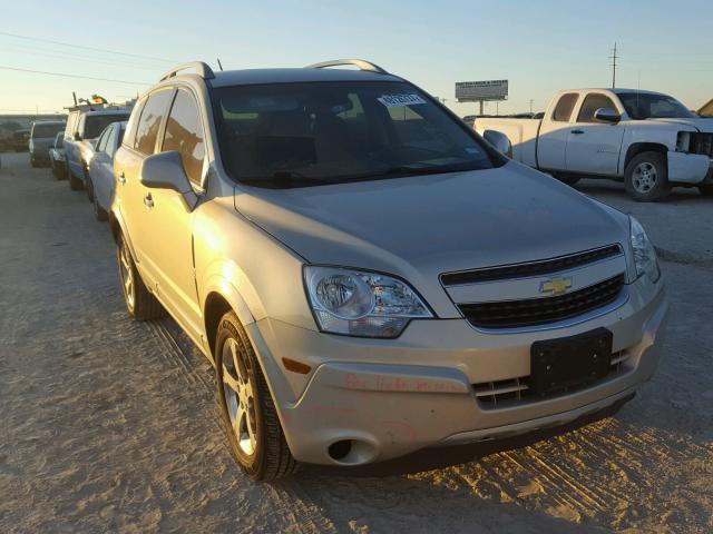 3GNAL3EK4DS596579 - 2013 CHEVROLET CAPTIVA LT TAN photo 1