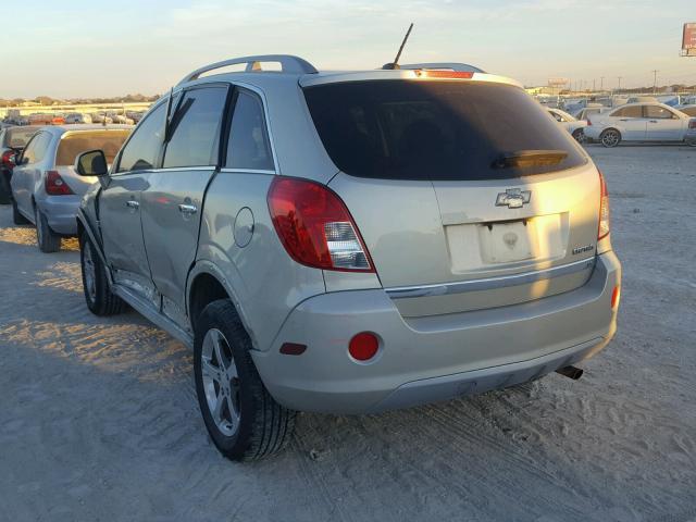 3GNAL3EK4DS596579 - 2013 CHEVROLET CAPTIVA LT TAN photo 3