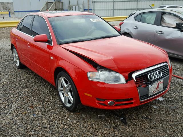 WAUDF78E47A252778 - 2007 AUDI A4 2.0T QU RED photo 1