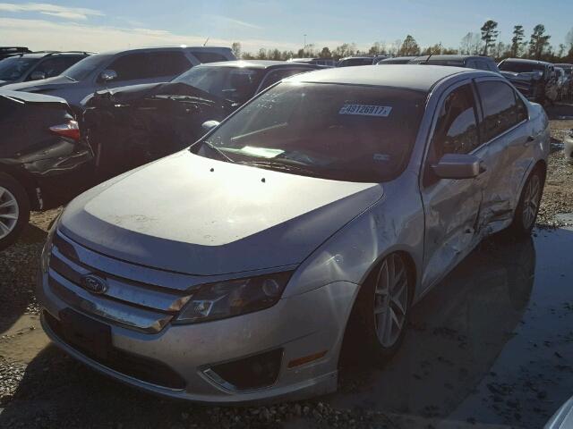 3FAHP0JG3BR236550 - 2011 FORD FUSION SEL SILVER photo 2