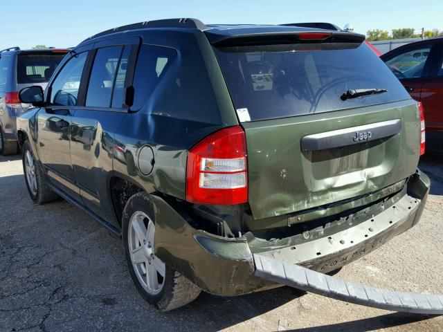 1J4FT47BX9D206250 - 2009 JEEP COMPASS SP 绿色 照片 3