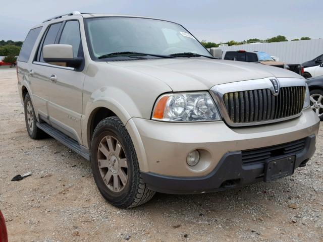 5LMFU28R44LJ33919 - 2004 LINCOLN NAVIGATOR Złoty zdjęcie 1