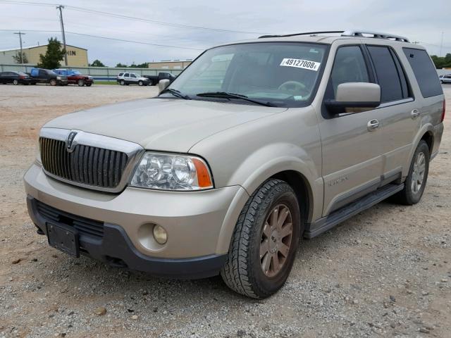 5LMFU28R44LJ33919 - 2004 LINCOLN NAVIGATOR Złoty zdjęcie 2