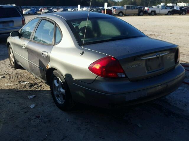 1FAFP53U03G127737 - 2003 FORD TAURUS SE GRAY photo 3