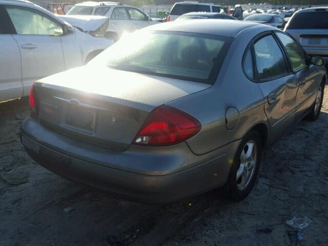 1FAFP53U03G127737 - 2003 FORD TAURUS SE GRAY photo 4