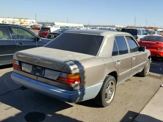 WDBEA26DXHA506173 - 1987 MERCEDES-BENZ 260 E TAN photo 4