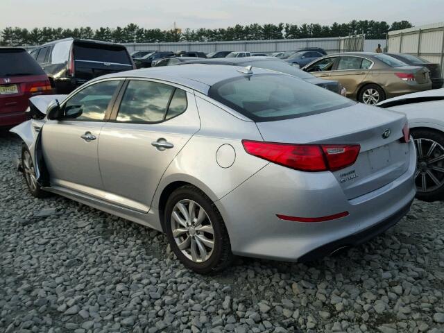 5XXGM4A79FG498647 - 2015 KIA OPTIMA LX SILVER photo 3