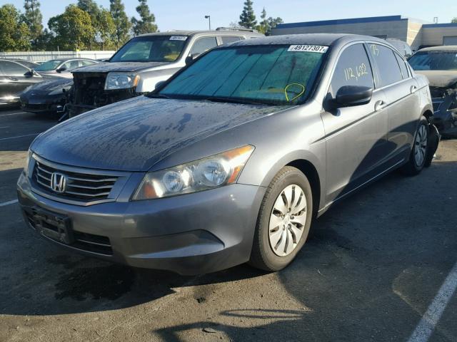 1HGCP26318A140359 - 2008 HONDA ACCORD LX GRAY photo 2