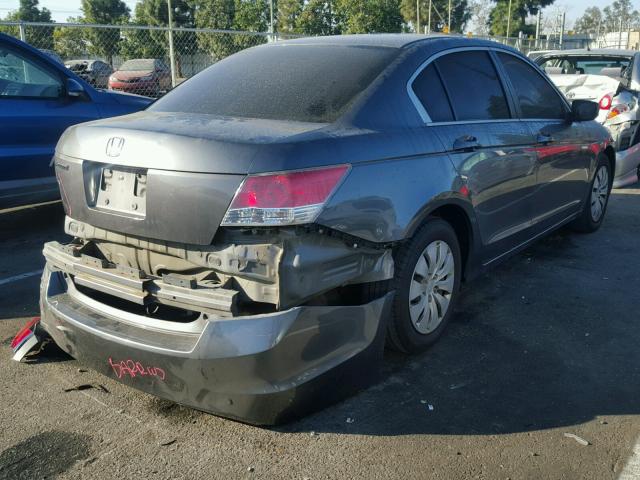 1HGCP26318A140359 - 2008 HONDA ACCORD LX GRAY photo 4