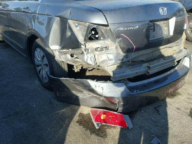 1HGCP26318A140359 - 2008 HONDA ACCORD LX GRAY photo 9