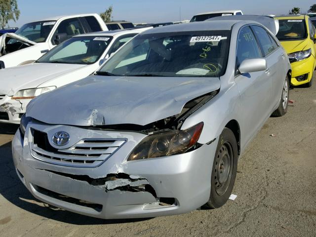 4T1BE46KX7U189829 - 2007 TOYOTA CAMRY NEW SILVER photo 2