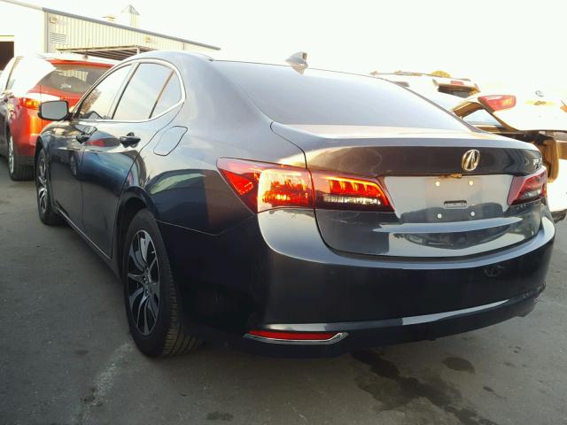 19UUB1F31FA005313 - 2015 ACURA TLX GRAY photo 3