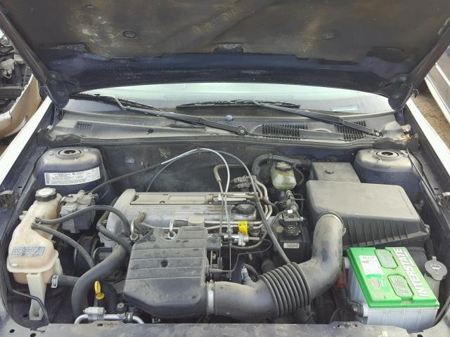 1G1ND52F84M666555 - 2004 CHEVROLET CLASSIC BLUE photo 7