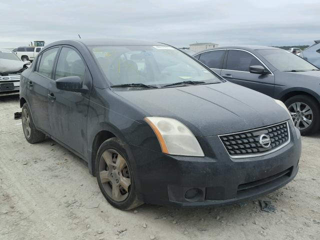 3N1AB61EX7L669422 - 2007 NISSAN SENTRA BLACK photo 1